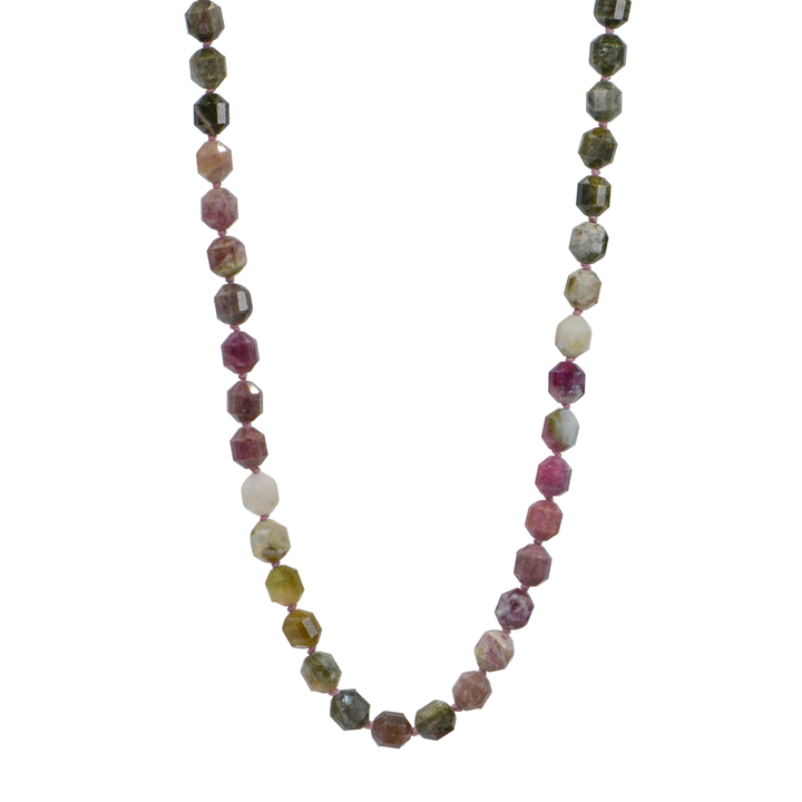Multi Colored Tourmaline Strand Necklace