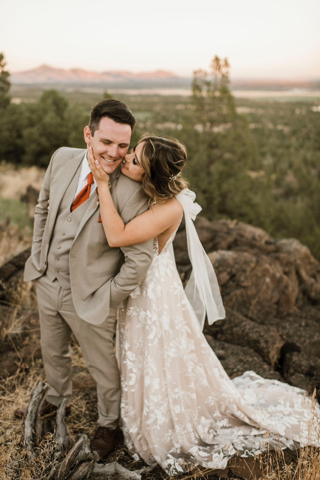 Close-up of a handcrafted diamond engagement ring with unique setting, styled with soft lighting