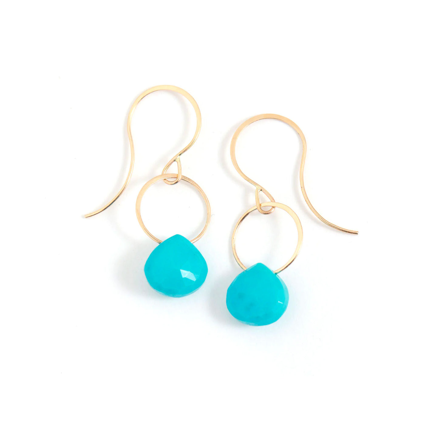 Turquoise Single Drop Earrings