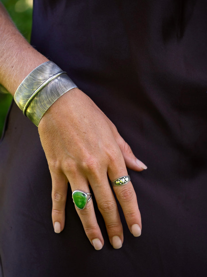 Feather Cuff Bracelet
