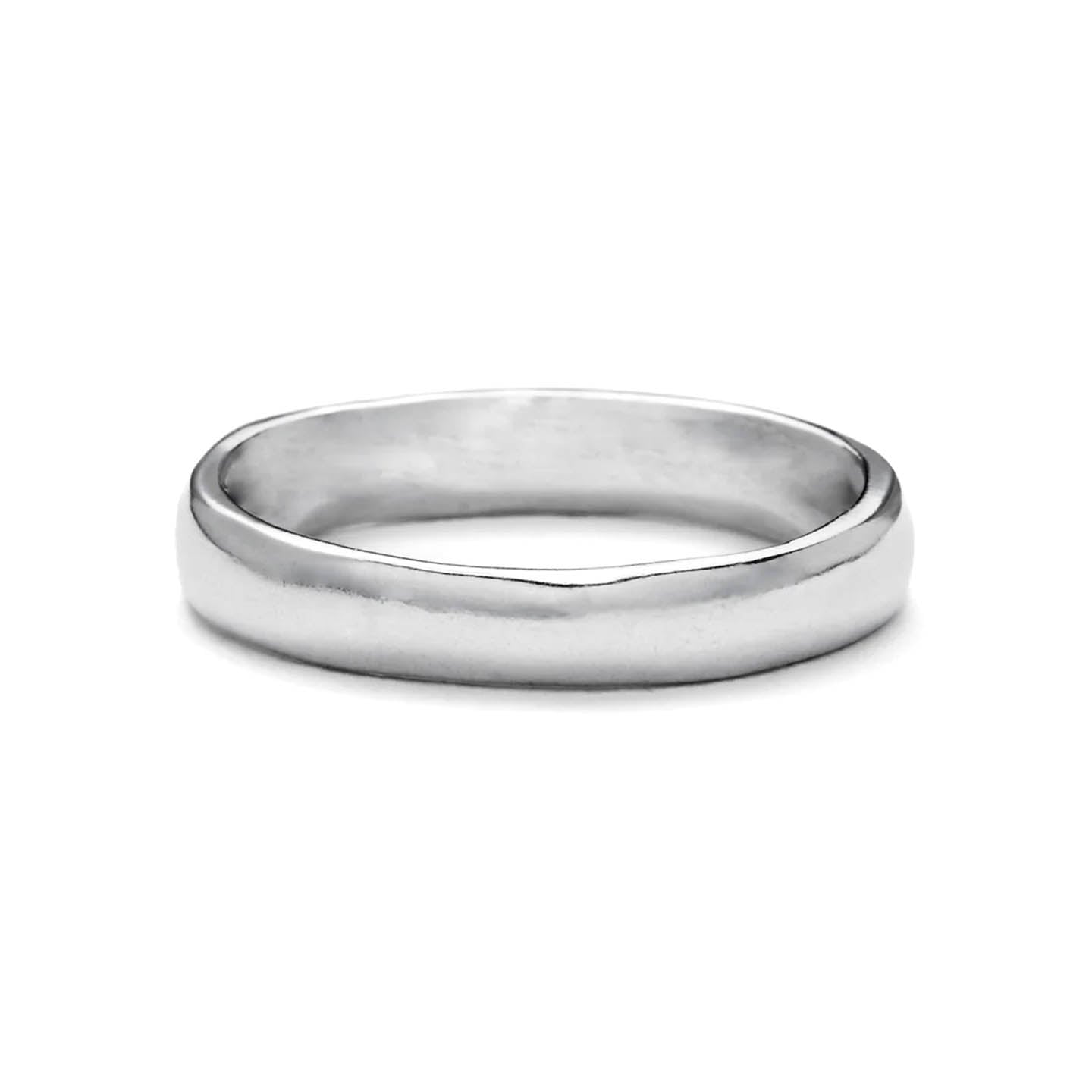 Sterling silver plain deals band