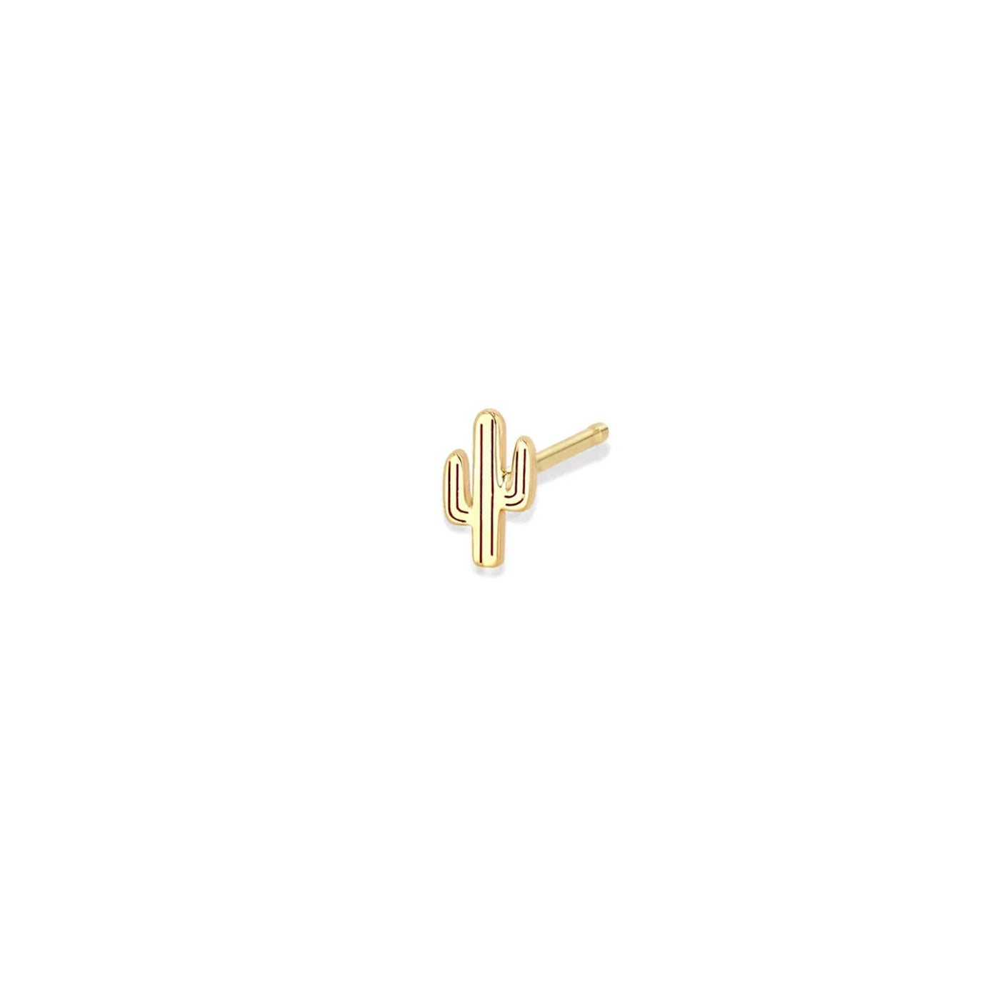 Itty Bitty Cactus Post Earring
