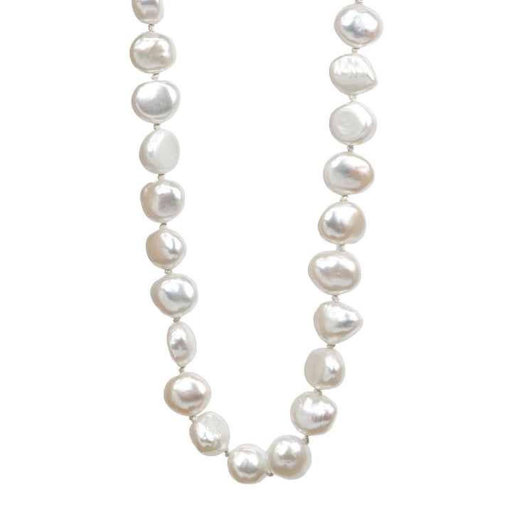Large White Pearl Necklace