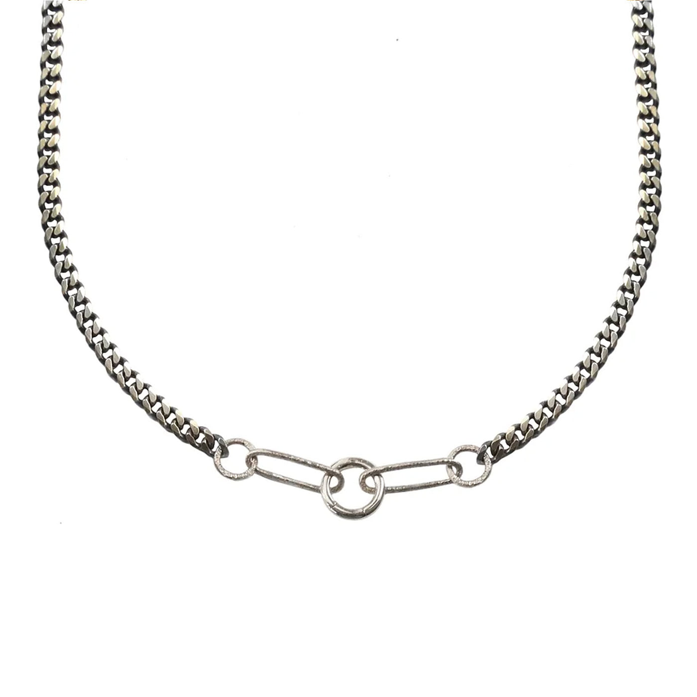 Five Link Charm Chain Necklace