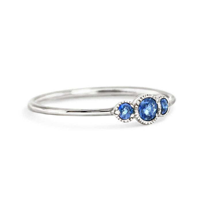 Melika Blue Sapphire Ring