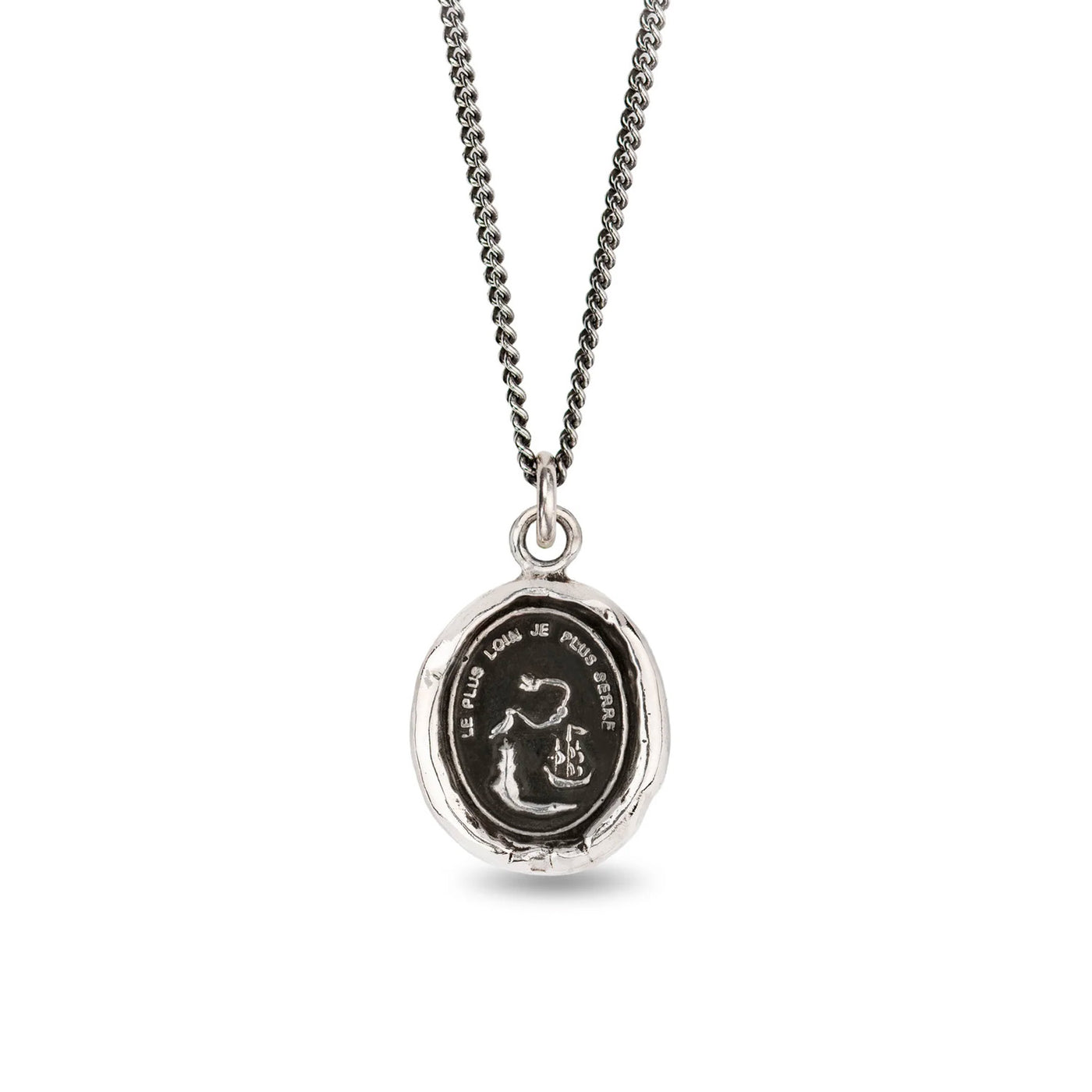 Neither Time Nor Distance Talisman Necklace