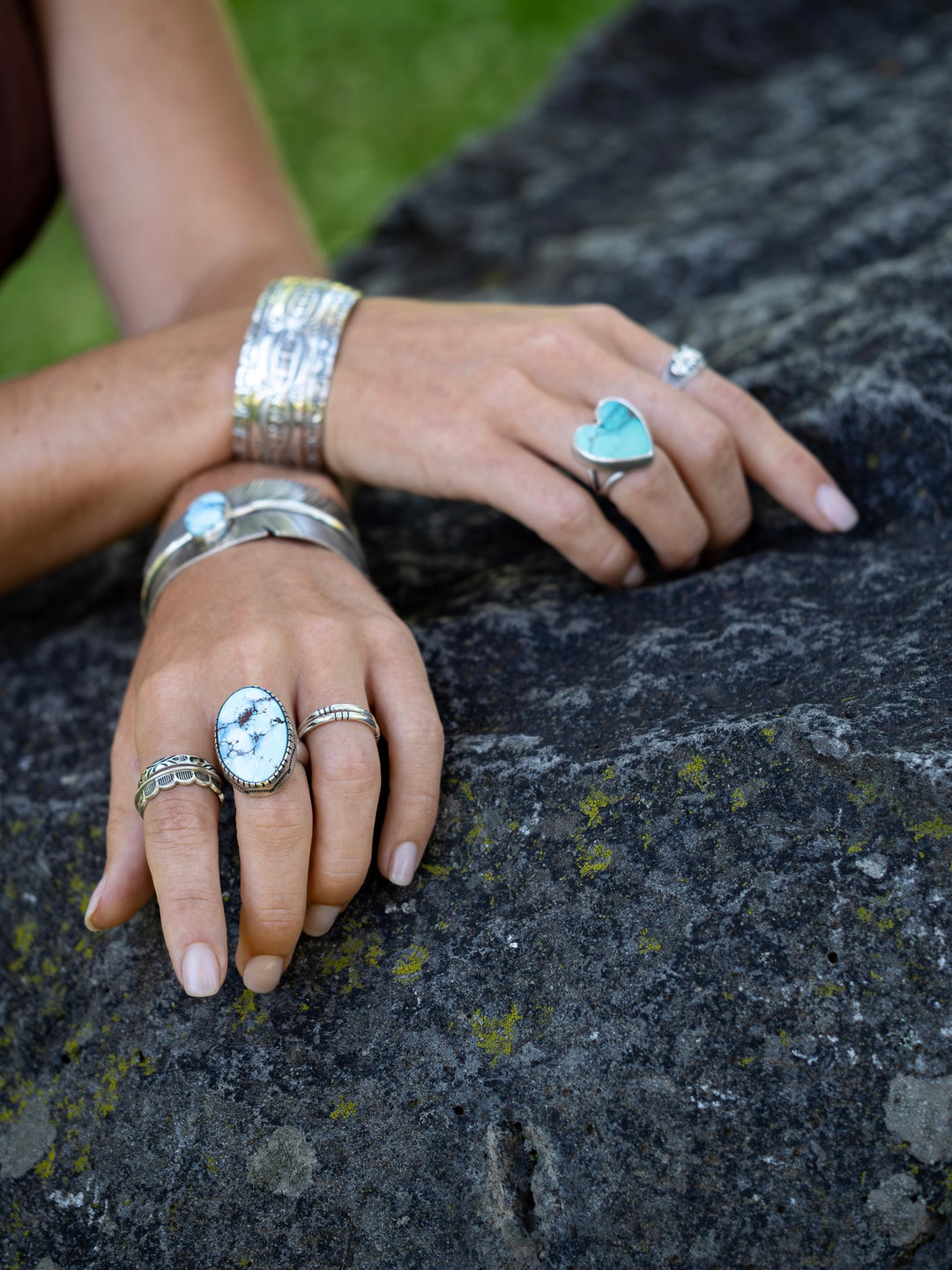 Golden Hills Turquoise Ring