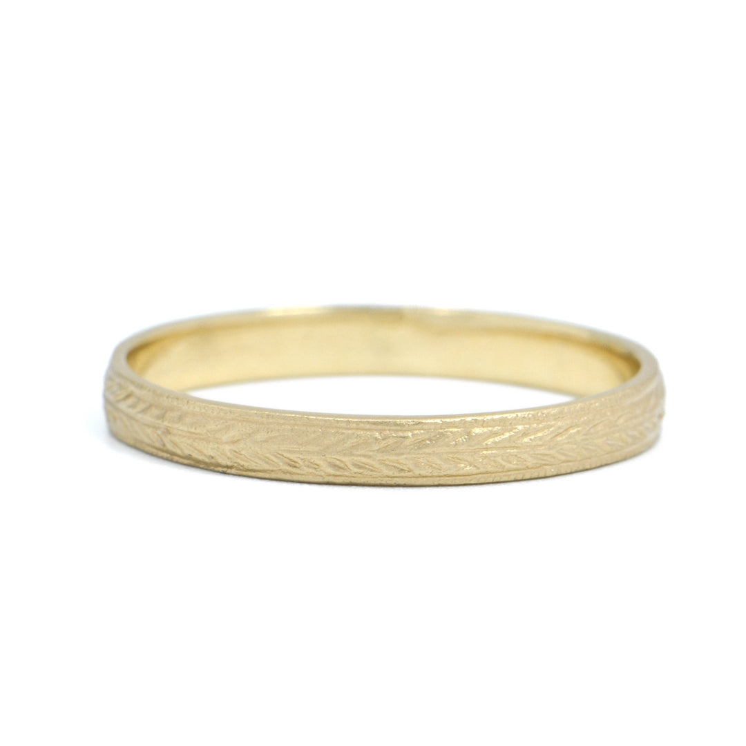 2.5mm Engraved Ring