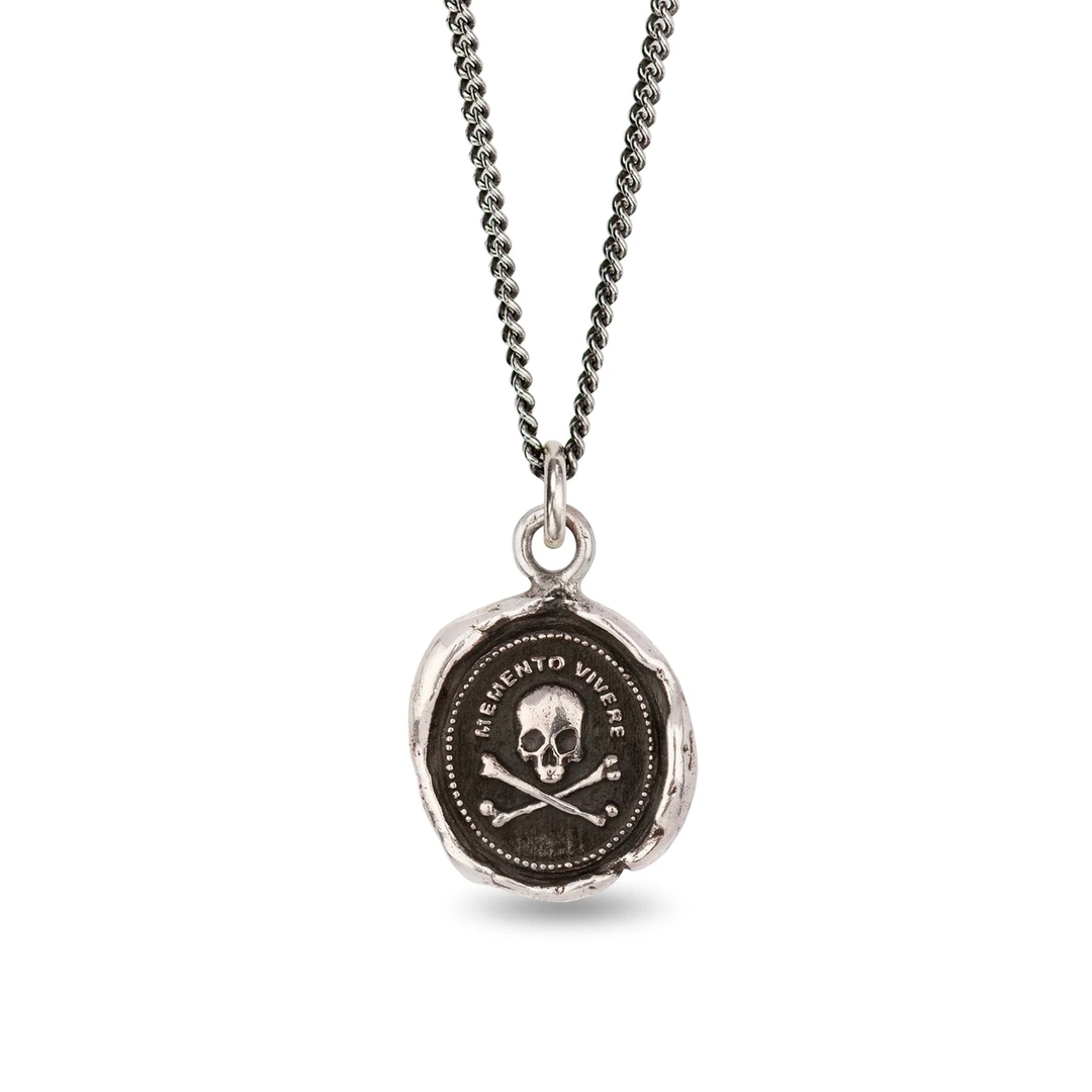 "Remember To Live" Talisman Necklace