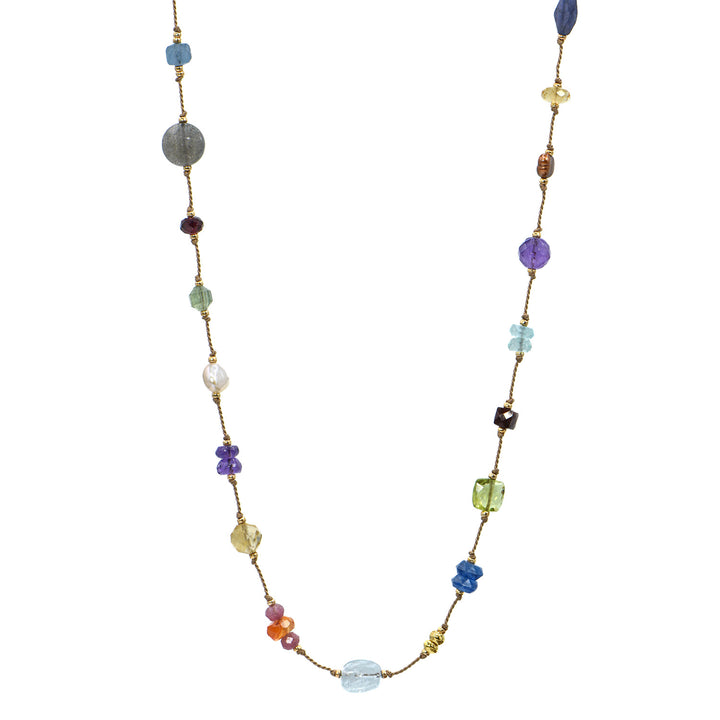 Mixed Gemstone Necklace