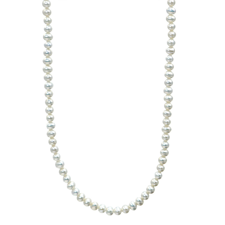 Single Strand Pearl Necklace