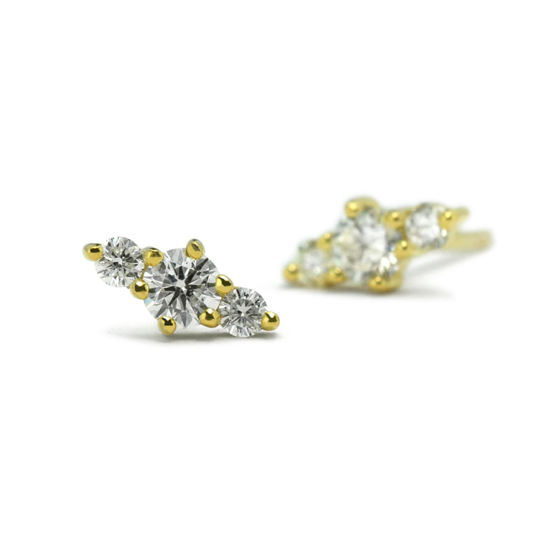 Hanley Diamond Earrings – Silverado Gallery - Main Image