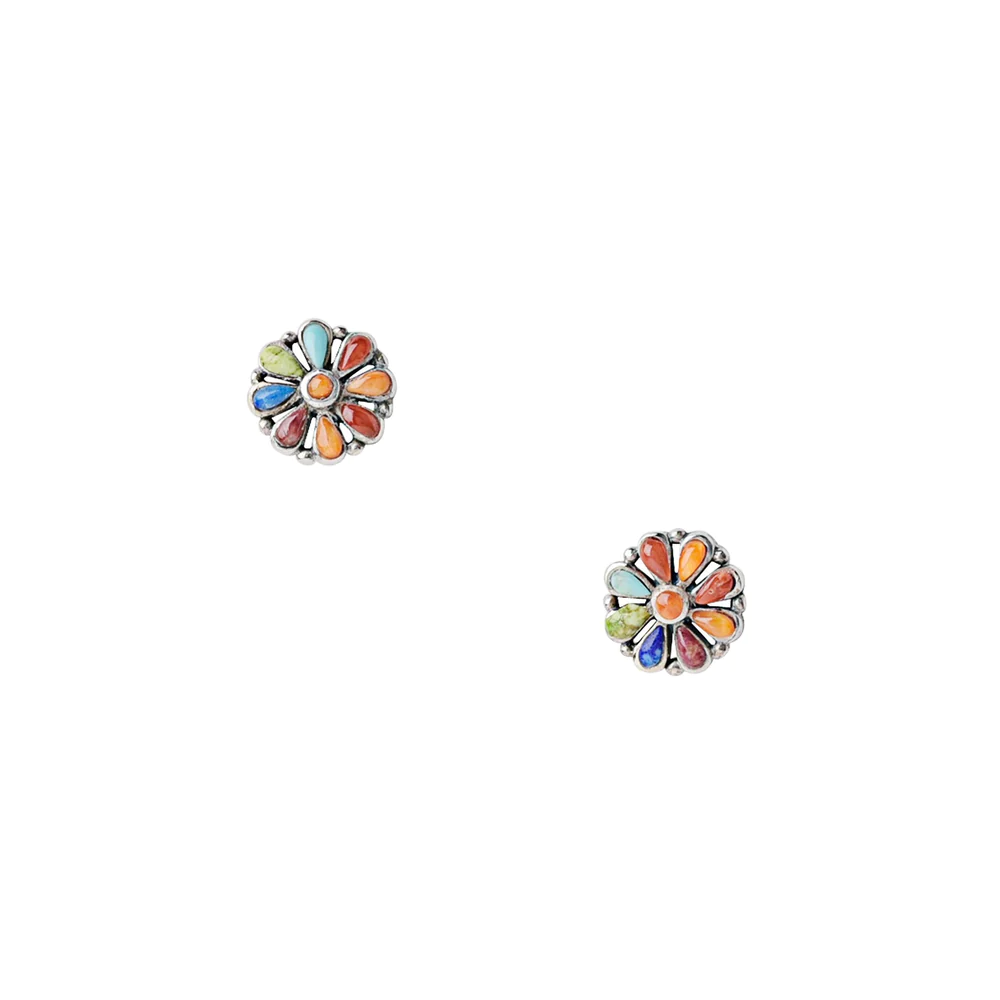 Confetti Blossom Post Earrings
