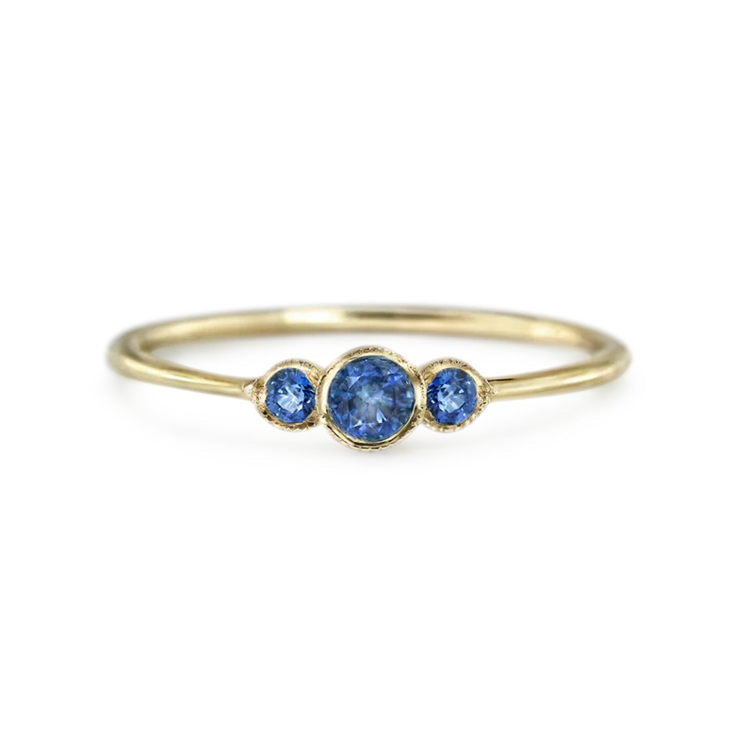 Melika Blue Sapphire Ring – Silverado Gallery