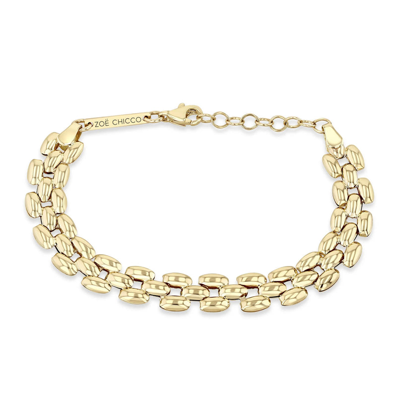 Zoe Chicco 8mm Panther Chain Bracelet