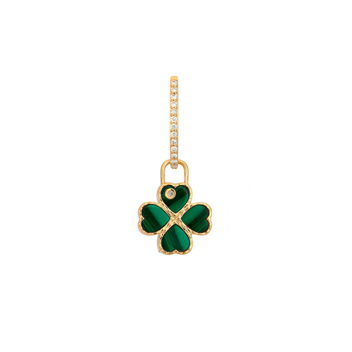 Make A Wish Four Leaf Clover Charm