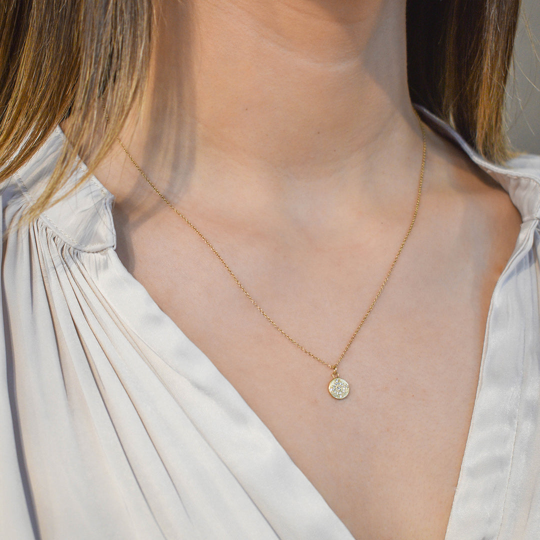 Shimmer Pendant Necklace