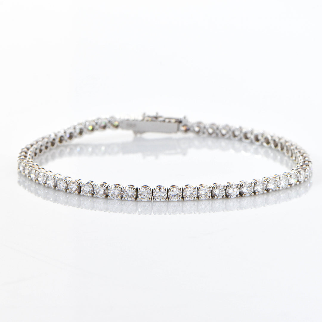 Alpenglow Fine 5.29tcw Lab Diamond Tennis Bracelet