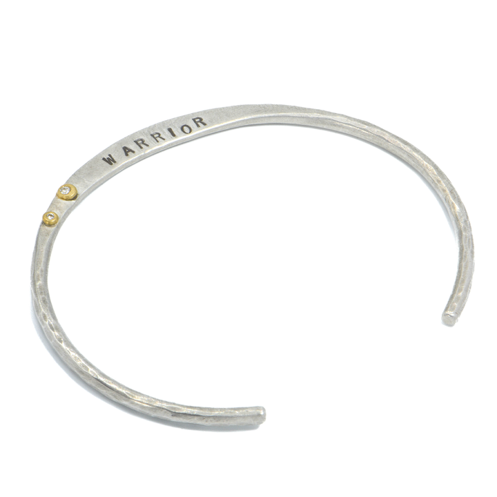 Annie Fensterstock "Warrior" Crescent Cuff