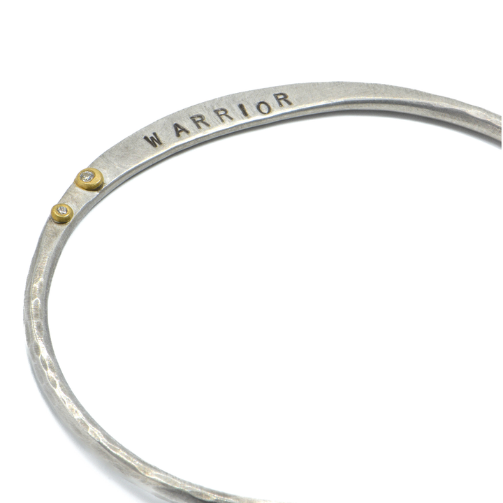 Annie Fensterstock "Warrior" Crescent Cuff