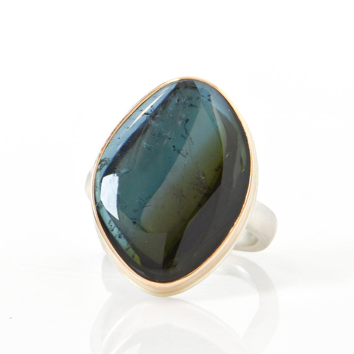 Blue Green Tourmaline Jamie Joseph Ring