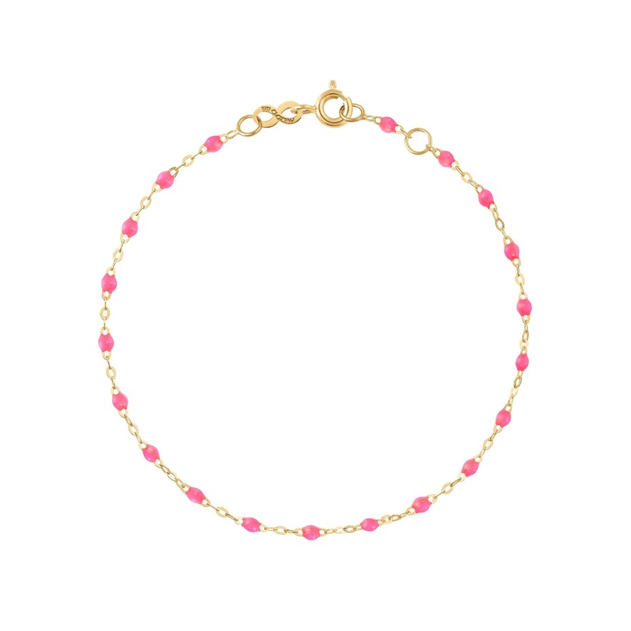 Classic Gigi Clozeau Pink Resin Bracelet