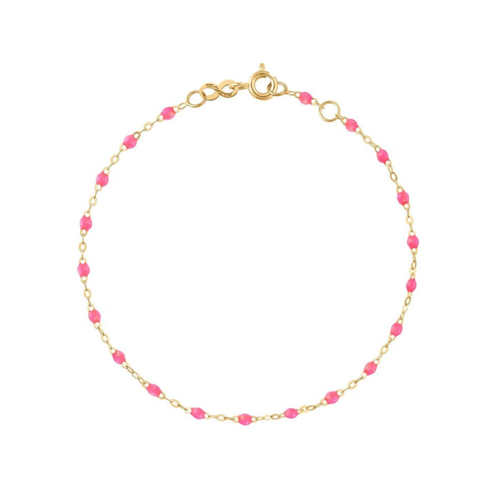 Classic Gigi Clozeau Pink Resin Bracelet