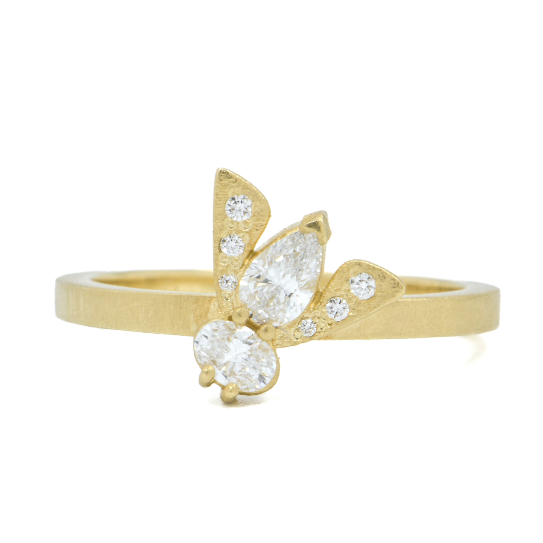 Dawes Designs Diamond Bee Ring