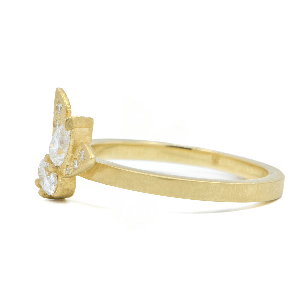 Dawes Designs Diamond Bee Ring