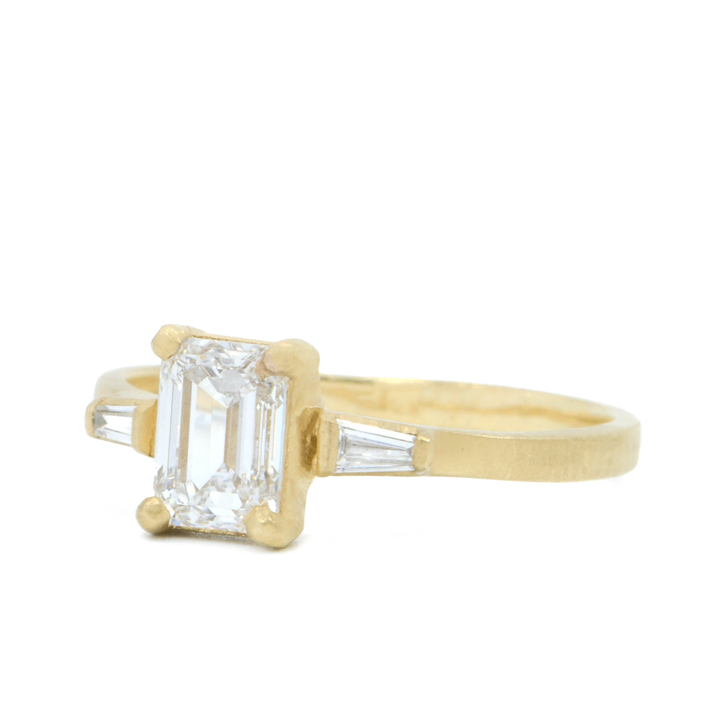 Dawes Designs Emerald Cut Diamond Ring