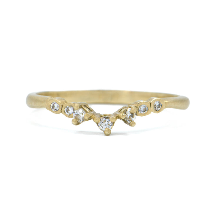 Dawes Designs Plenty Diamond Jacket Curve Ring