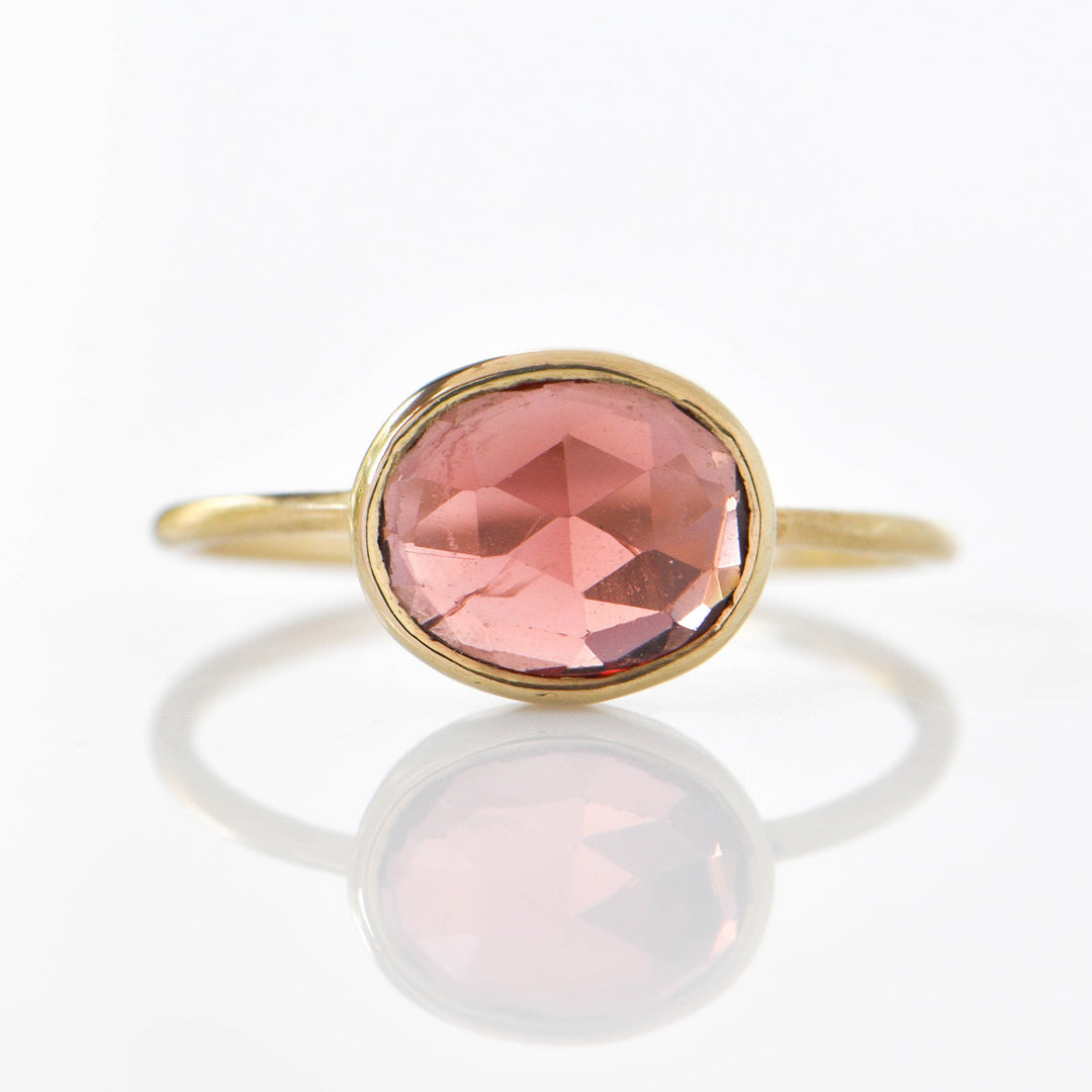 Faceted Garnet Margaret Solow Ring