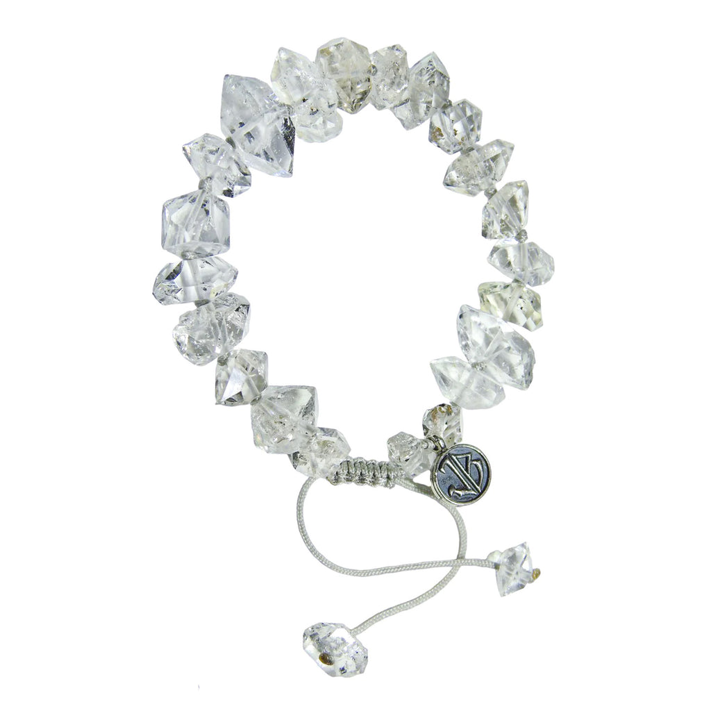 Buy Herkimer Diamond Bracelet, Herkimer Diamond Nuggets Beads Bracelet,  4-5mm White Clear High Quality Herkimer Diamond Beads Gift Bracelet Online  in India - Etsy