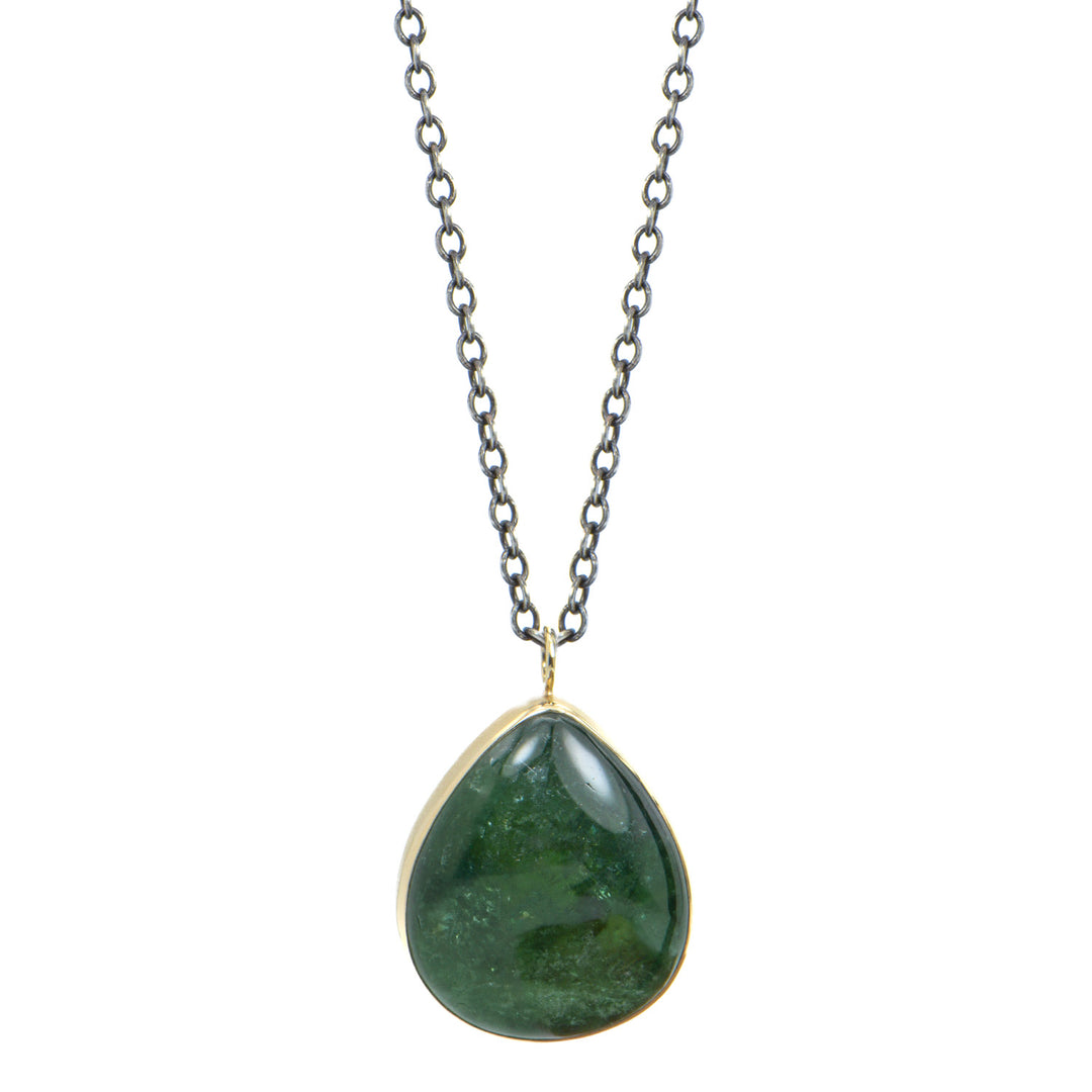 Jamie Joseph Green Tourmaline Pendant Necklace