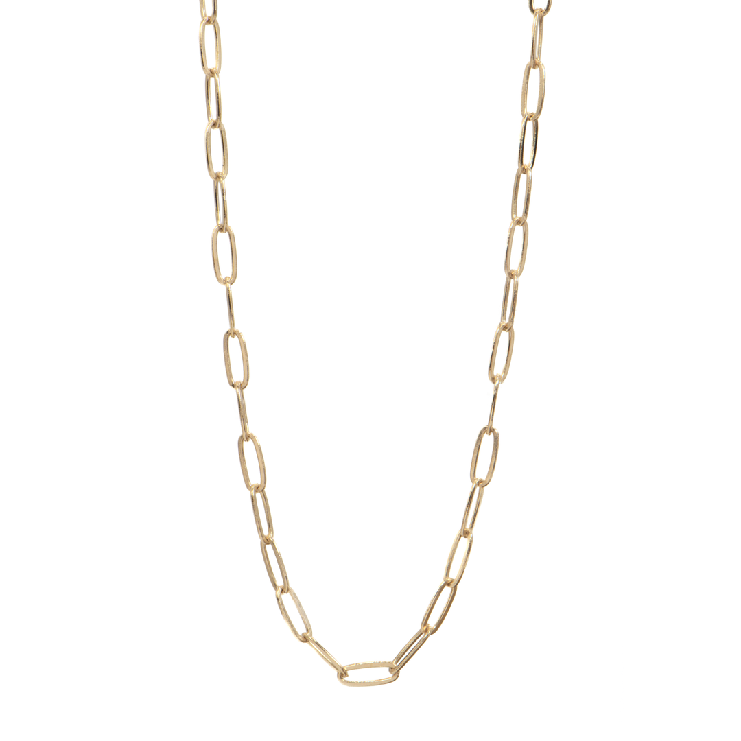 Jamie Joseph Heavy Paperclip Gold Chain Necklace