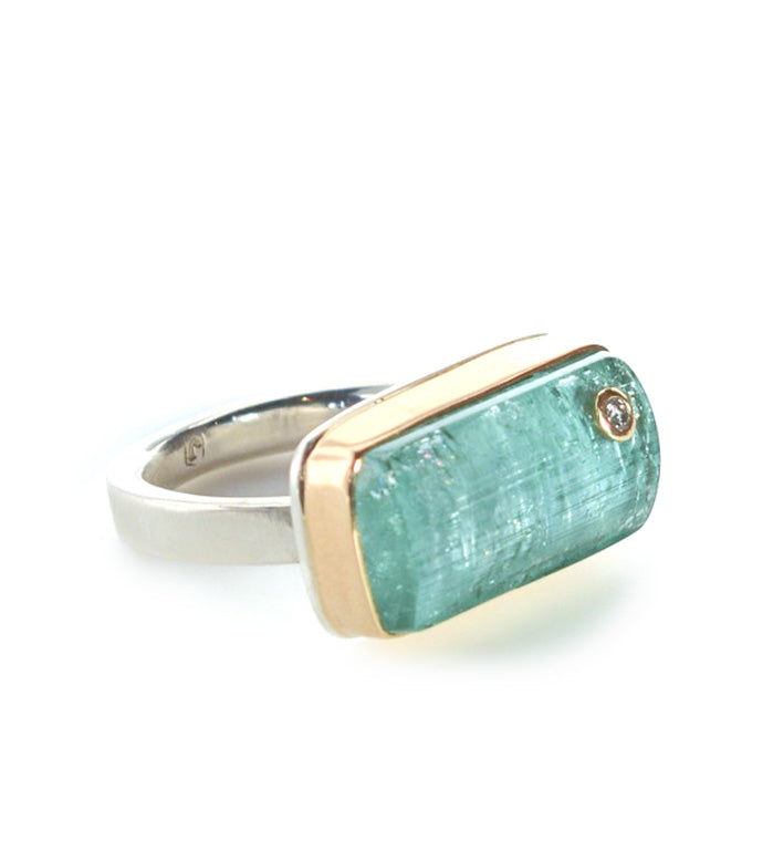 Jamie Joseph Surface Cut Tourmaline Ring