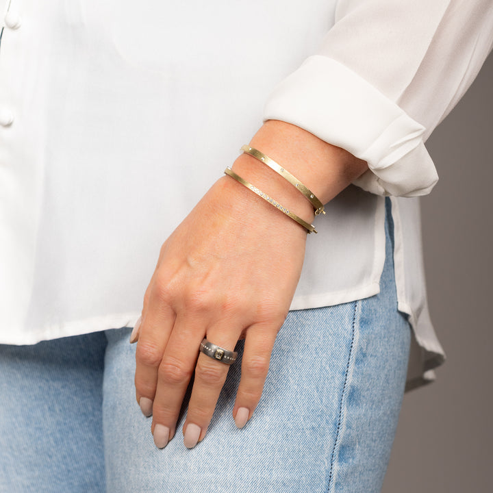 2.5mm Laura Diamond Bangle Bracelet
