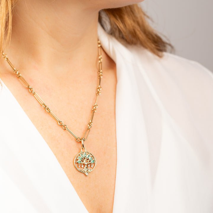 Large Open Tree of Life Pendant