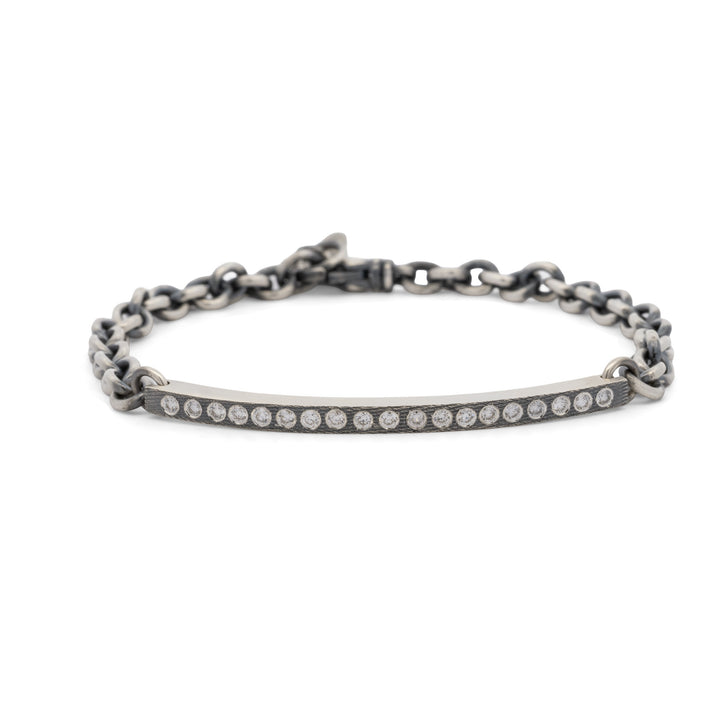Diana Small I.D. Silver Bracelet