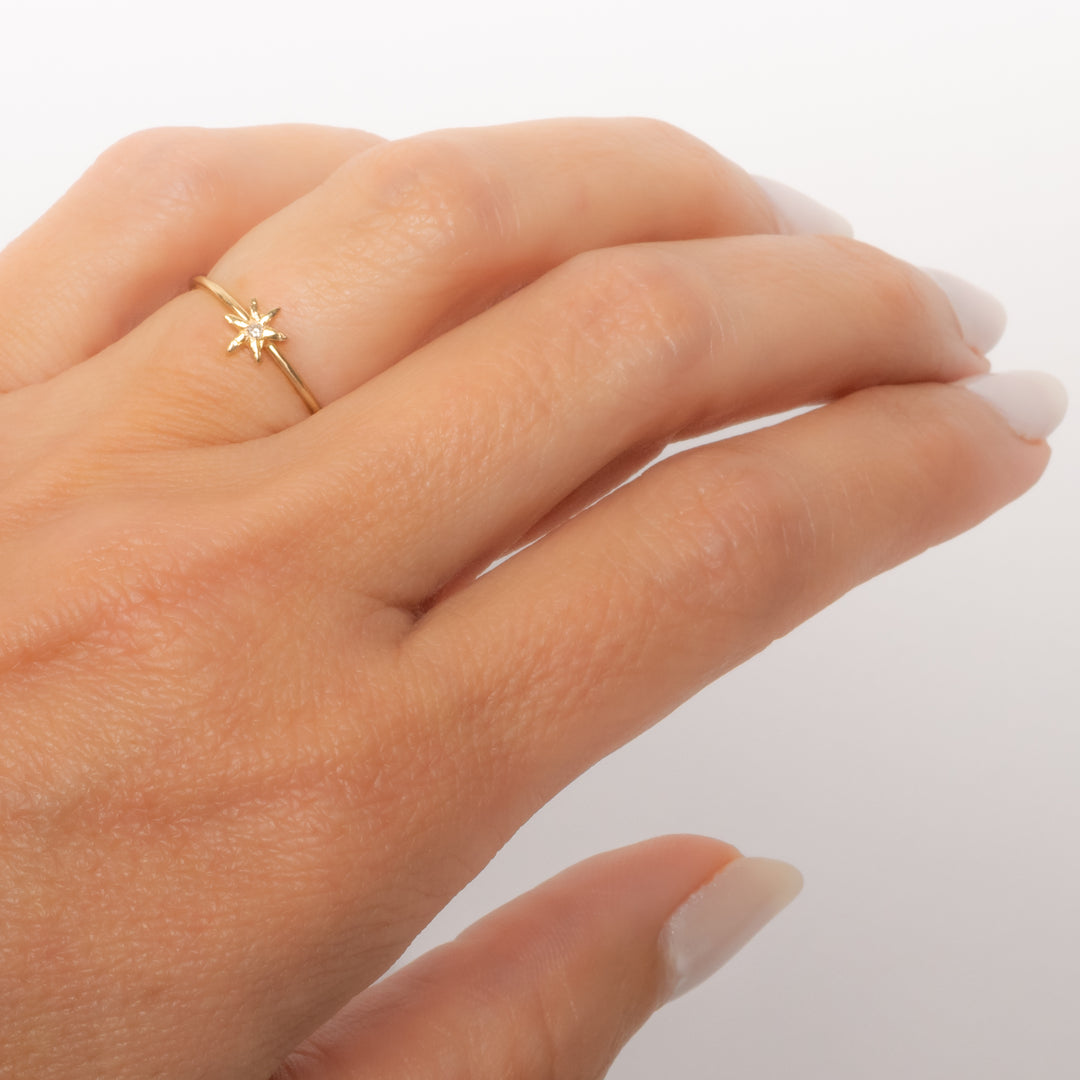 North Star Amulet Ring