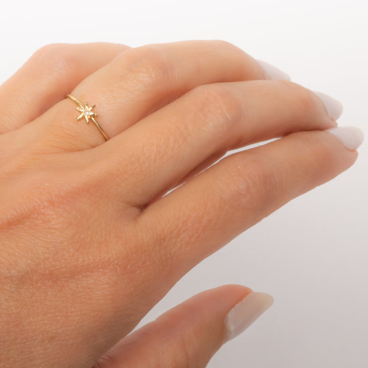 North Star Amulet Ring