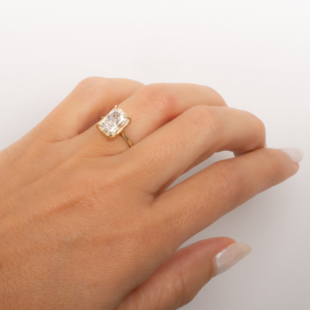 Brilliant Cut Lab Created Diamond Ring