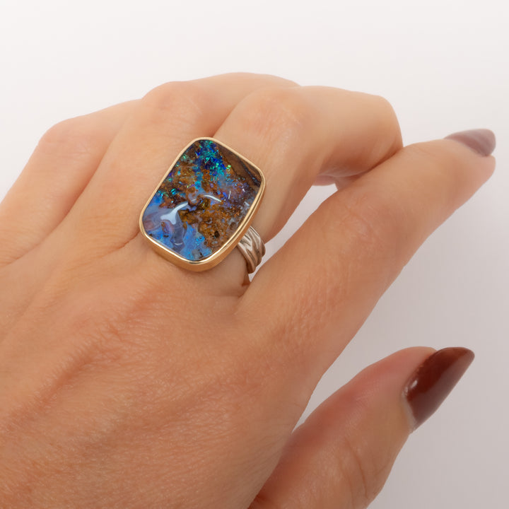 Australian Opal Ring