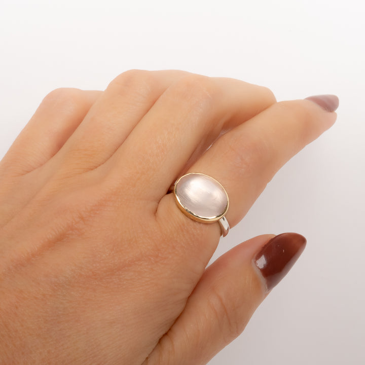 Rose Quartz Ring