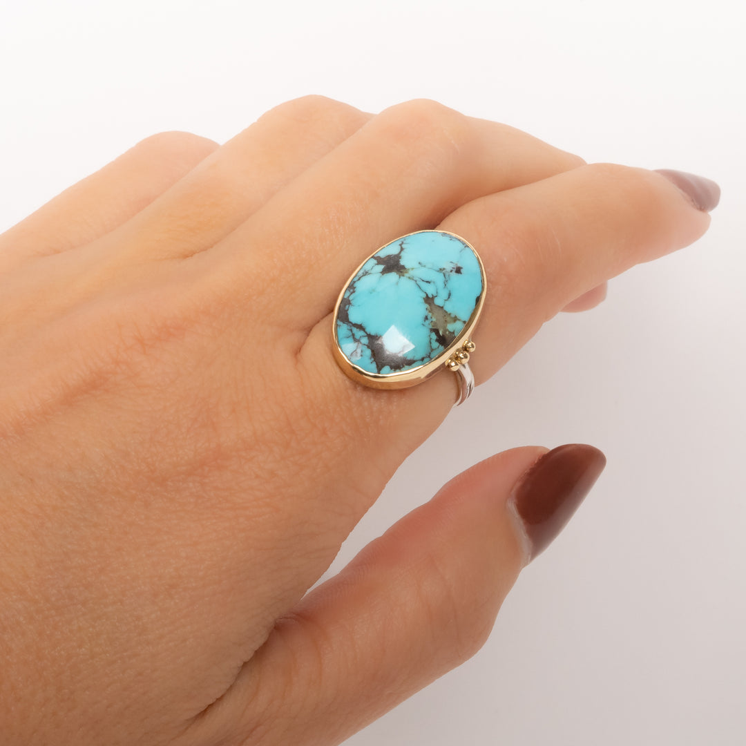 Kingman Turquoise Ring
