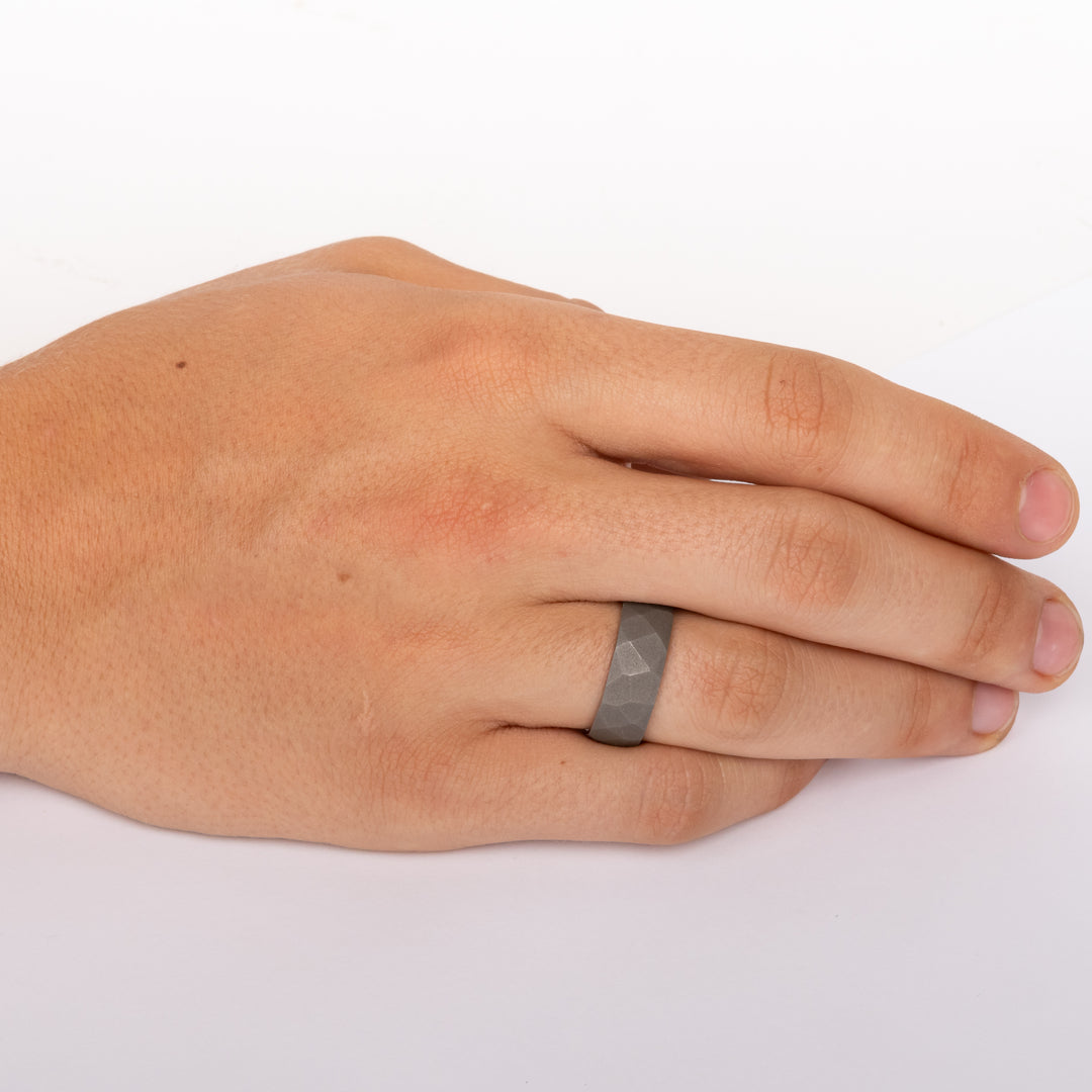 Serinium Flat Chisel Sandblast Band