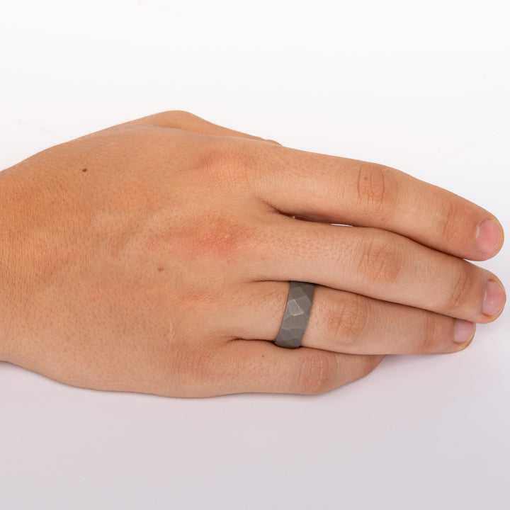 Serinium Flat Chisel Sandblast Band