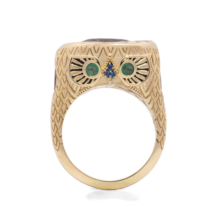 Night Owl Pink Tourmaline Ring
