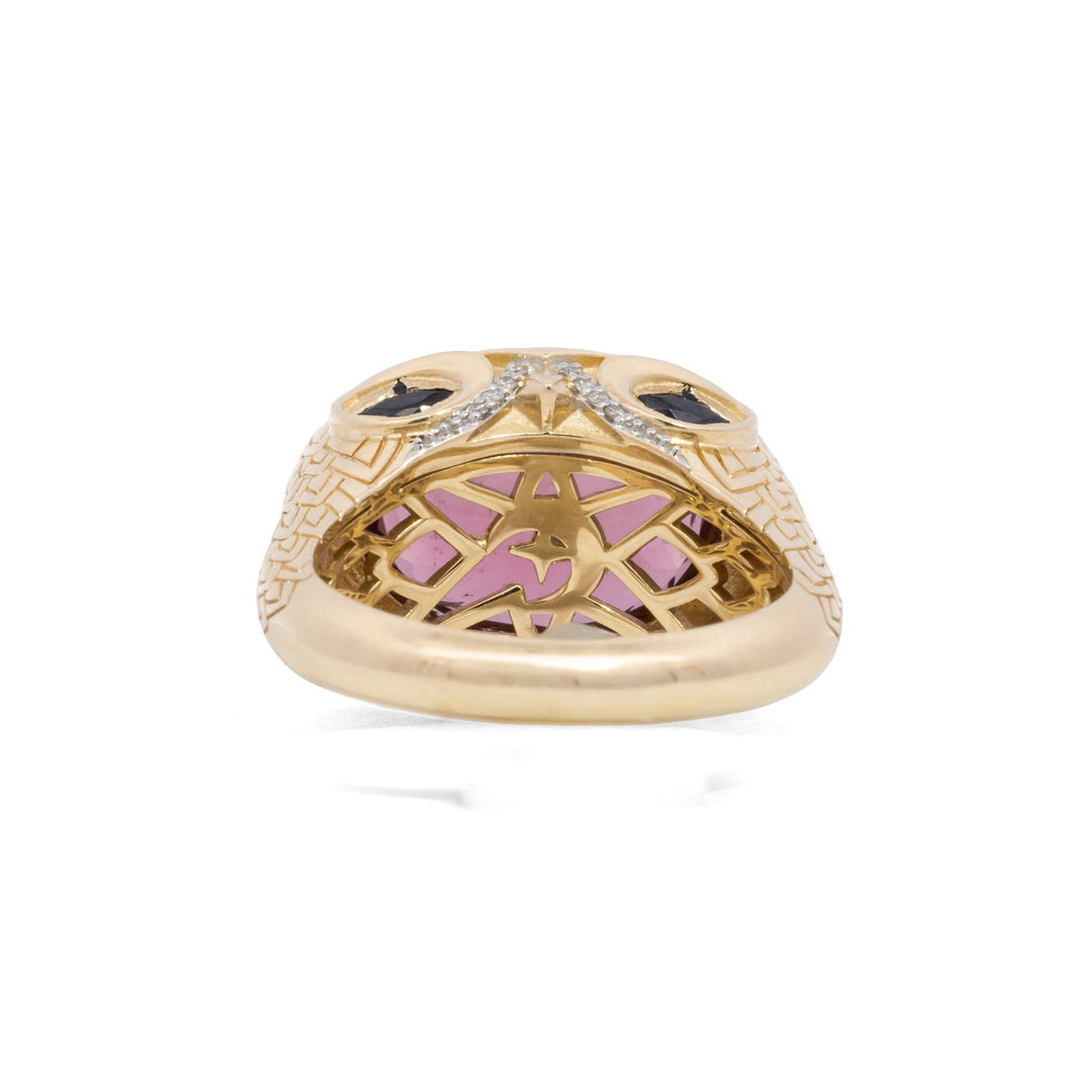 Night Owl Pink Tourmaline Ring