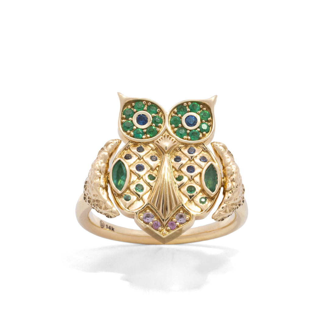 Love Owl Flip Ring